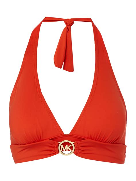 michael kors orange bikini